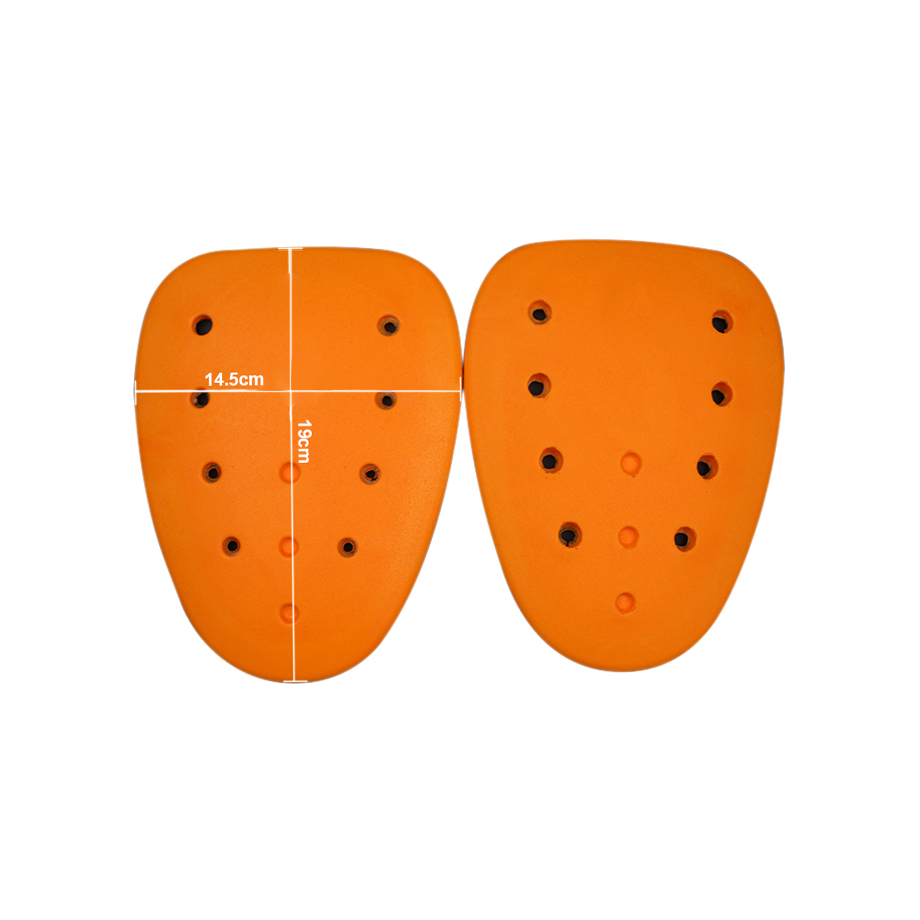 130g Slow Rebound Polyurethane Hips Protectors for Biking and Motorcycling