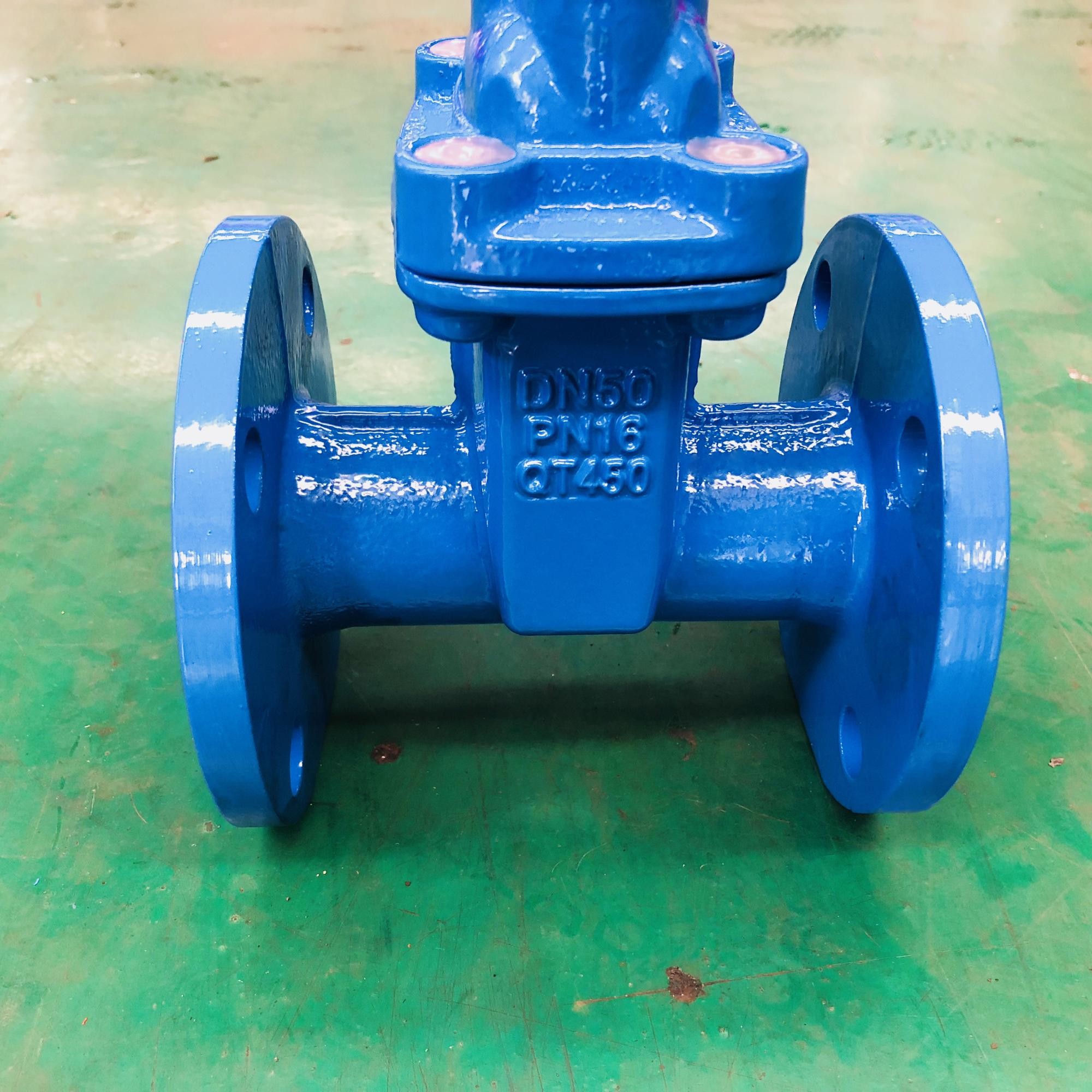Non Rising Stem Underground Gate Valve PN16 For Water Oil Gas
