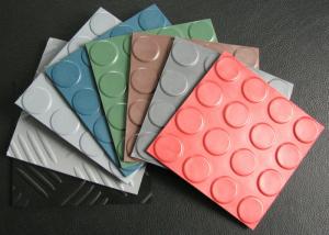 China Waterproof Industrial Rubber Sheet For Mat , Anti - slip Rubber Flooring Sheet wholesale