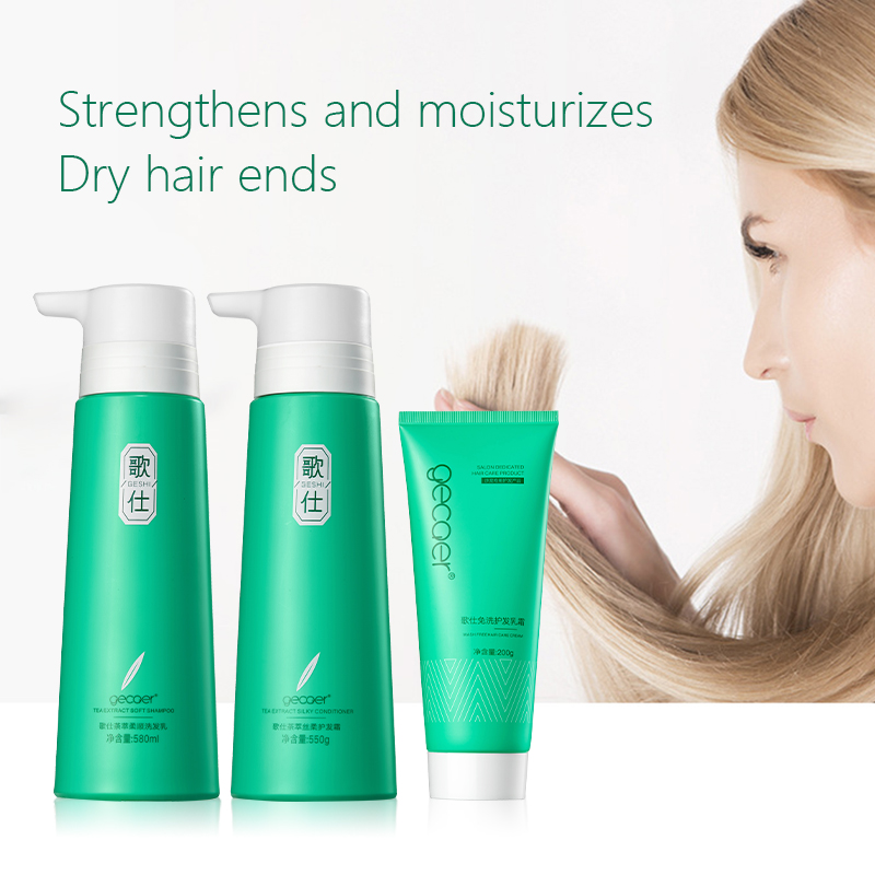 500ml Tea Extract Shampoo And Conditioner Revitalizing For All Hair Types Customizable