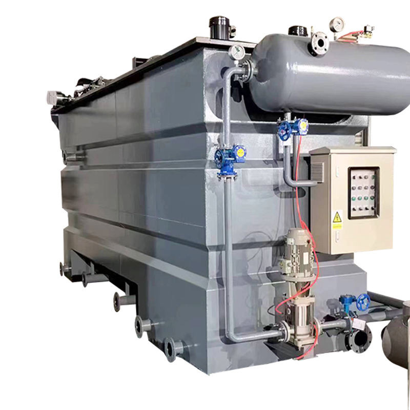 Waste Water Treatment Equipment Advective Dissolved Air Floatation 1000L/H 2500 kg
