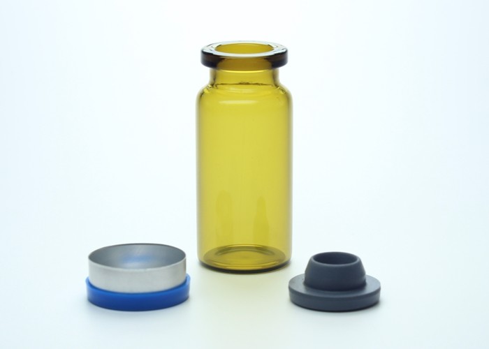 10ml Amber Pharmaceutical Borosilicate Glass Vial Container for Medication