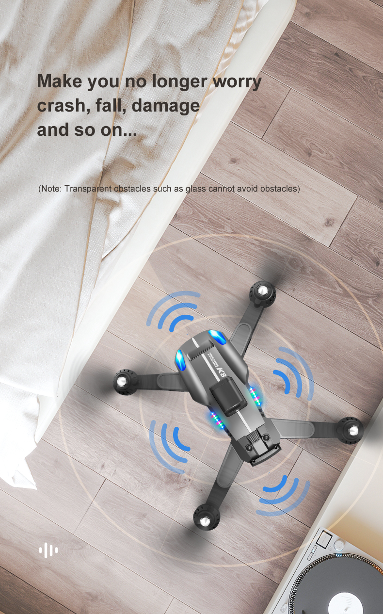 K8 Pro Drone Kit DIY with Camera 4K Ultra HD Camera Drones One Key Takeoff/Landing Private Mold Hot Hotsale