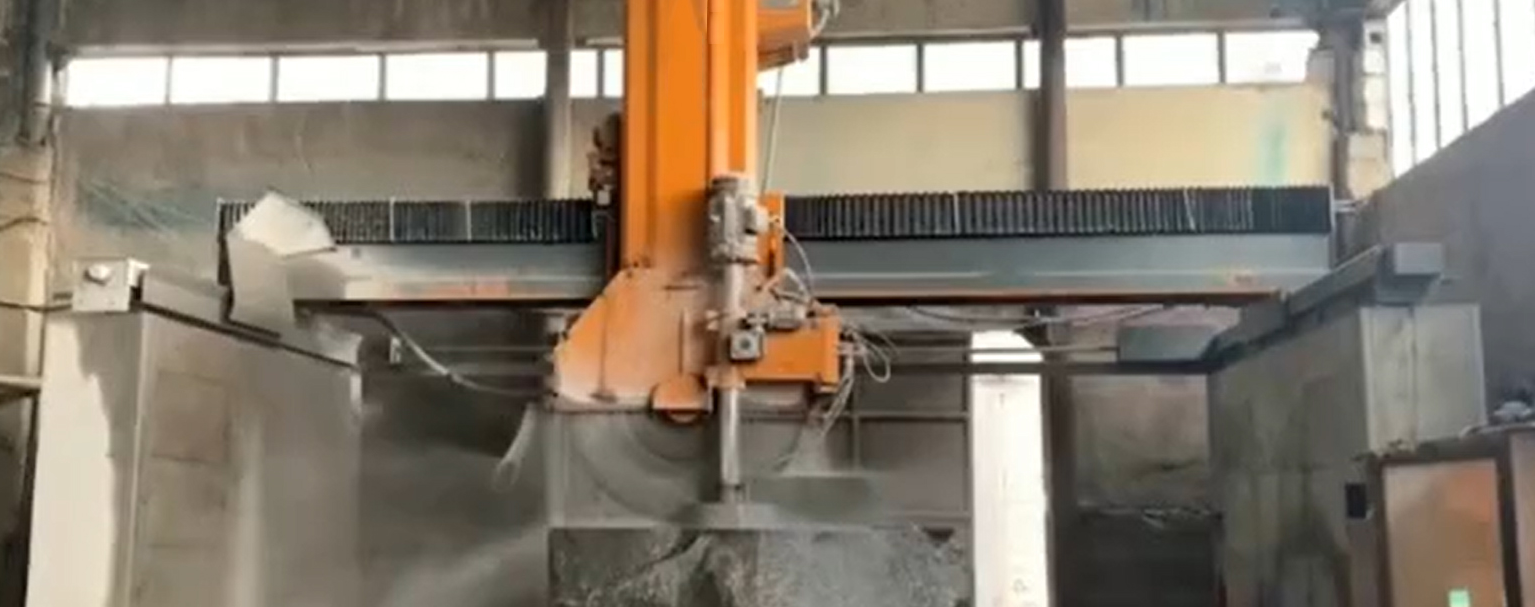 Bridge Type Two Direction Block Cutting Machine For Marble Granite Travetine