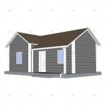 Heya-B02-B China best selling prefabricated apartment contractor 1 bedroom