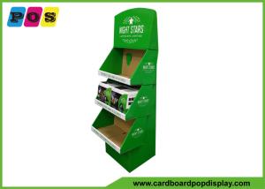China Green Color Cardboard Advertising Display Stands For Decoration Lights FL172 wholesale