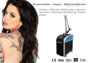 China Painless Picosecond Laser Tattoo Removal Machine 755m Two Years Warranty wholesale