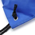 High Quality Blue 190T Nylon Drawstring Bag