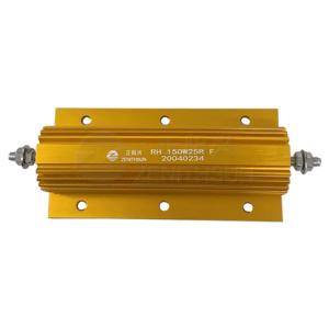 China 150W 25R F Aluminum Housed Resistor Wirewound Precharge For Military Industry wholesale