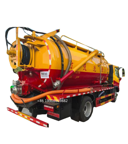 Dongfeng 6x4 Driver 20000L Sewage Suction Truck with Vacuum Pump for Sucking Waste Water Vacuum Sewer Tanker Suction Truck