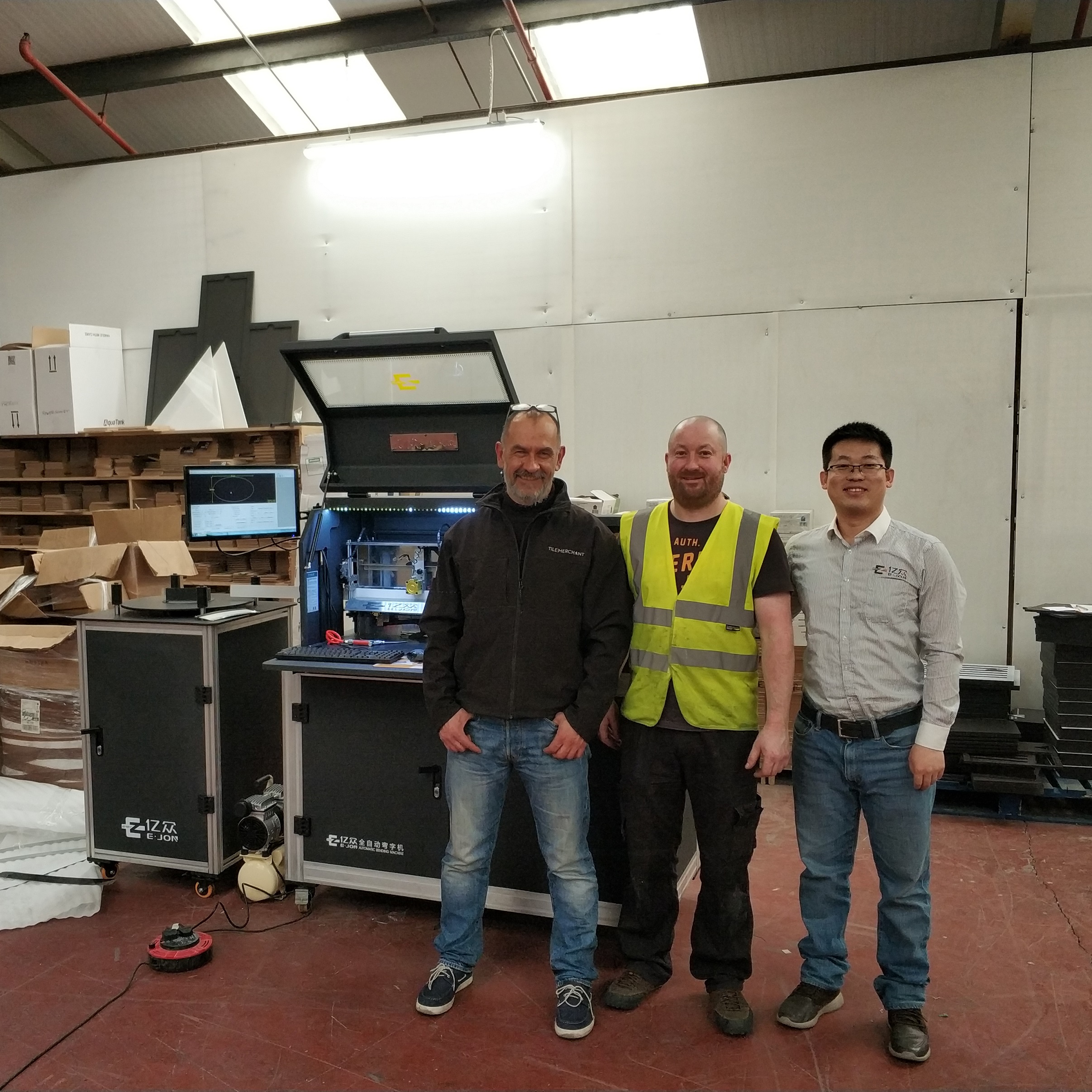 Ejon ET20C Automatic Advertising Signage Making Machine for Channel Letter Production