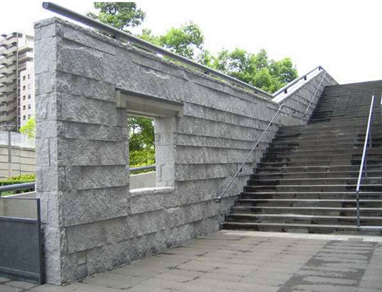 Acid Resistant G654 Granite Stone Slabs , Dark Grey Granite Paving Slabs
