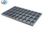 RK Bakeware China Foodservice 400*600 Commercial Nonstick Square Oval Muffin