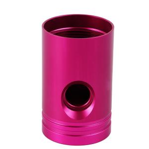 China Pink anodized CNC Machined 6061 Aluminium Turned Parts wholesale
