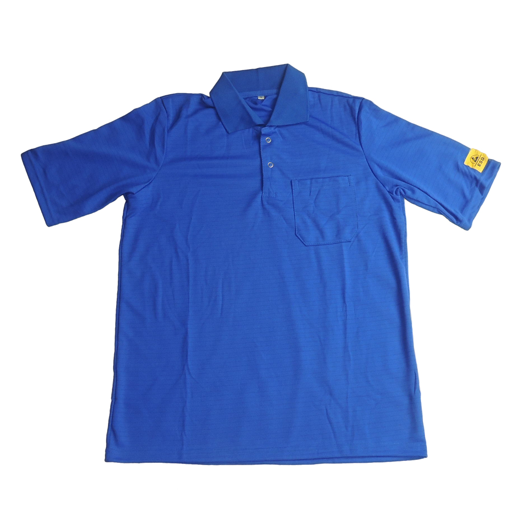 EPA Lab EN 61340 10E8 Ohm 150 G Blue ESD Smock