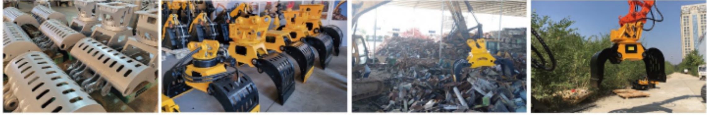 Ec280 Demolition Grapple Stone Grapple Sorting Grab For Excavator Hydraulic Rock Stone Grapple Demolition Grapple Sorting Grab For 7ton 8ton 12ton