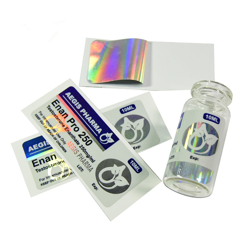 3x6.5cm 10ml Vial Labels