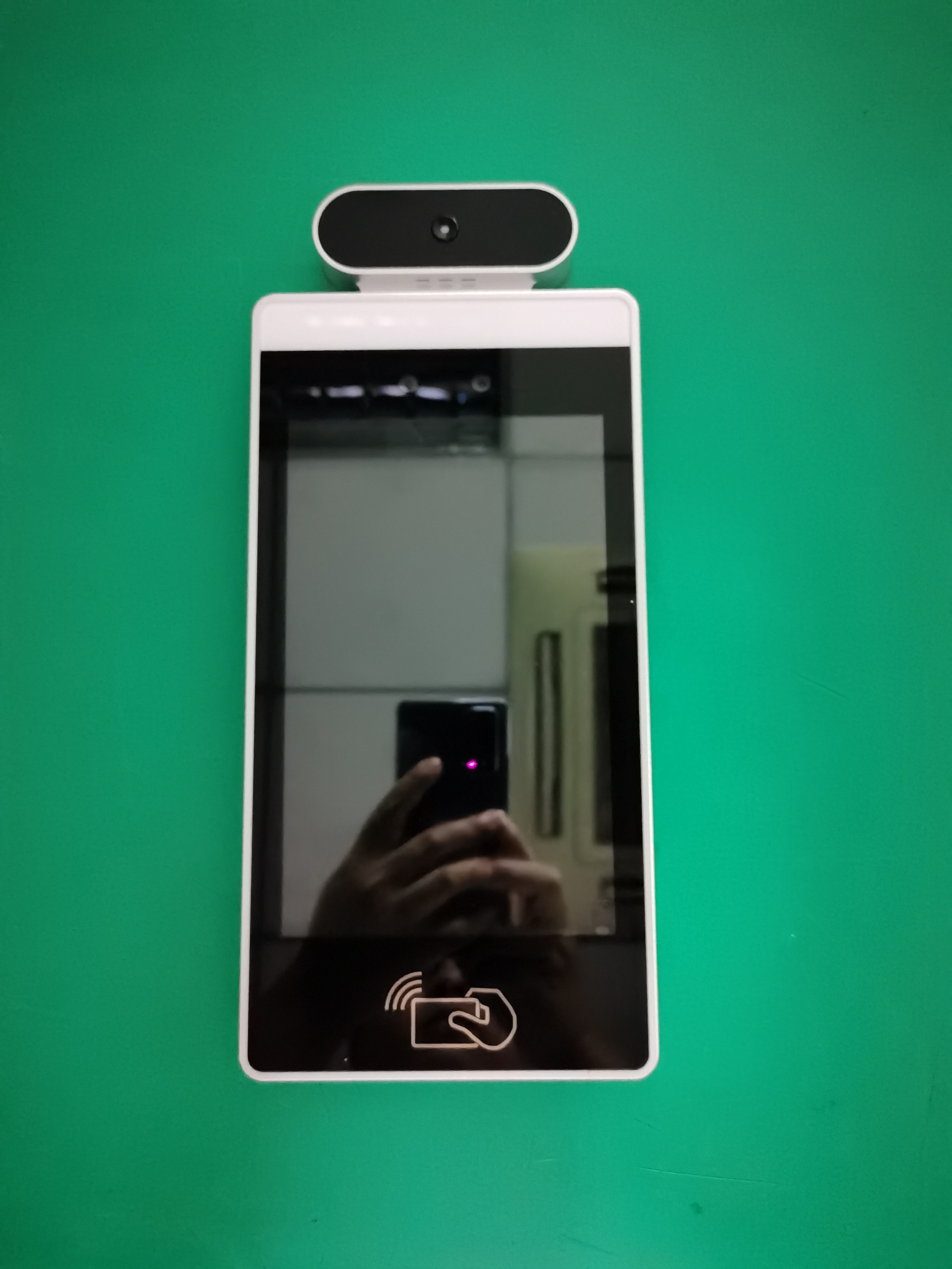 Security Control POE Power Screening Body Temperature Check 8 inch Android OS Control Panel PC