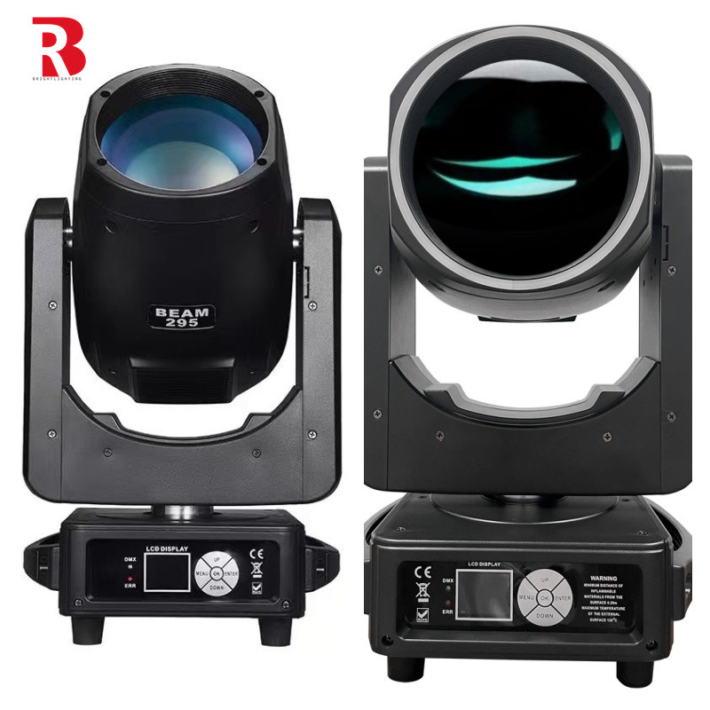 295W beam stage light thermal management systems with lighting solution