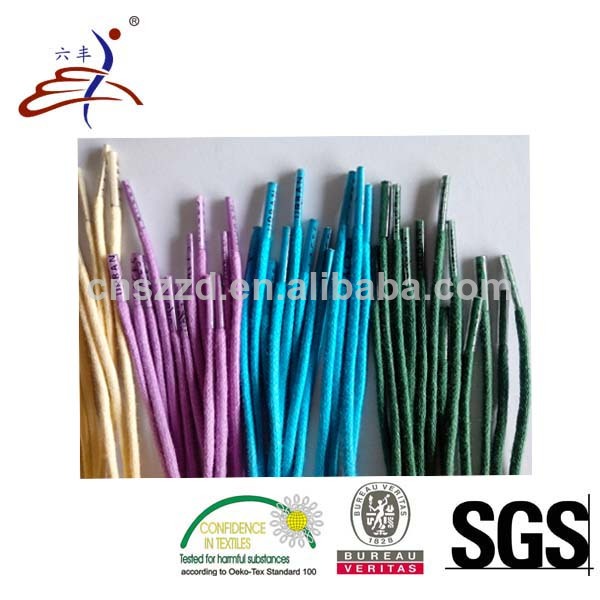 Pink Blue Plastic Tip Custom Shoelace Custom Printed Shoe Laces