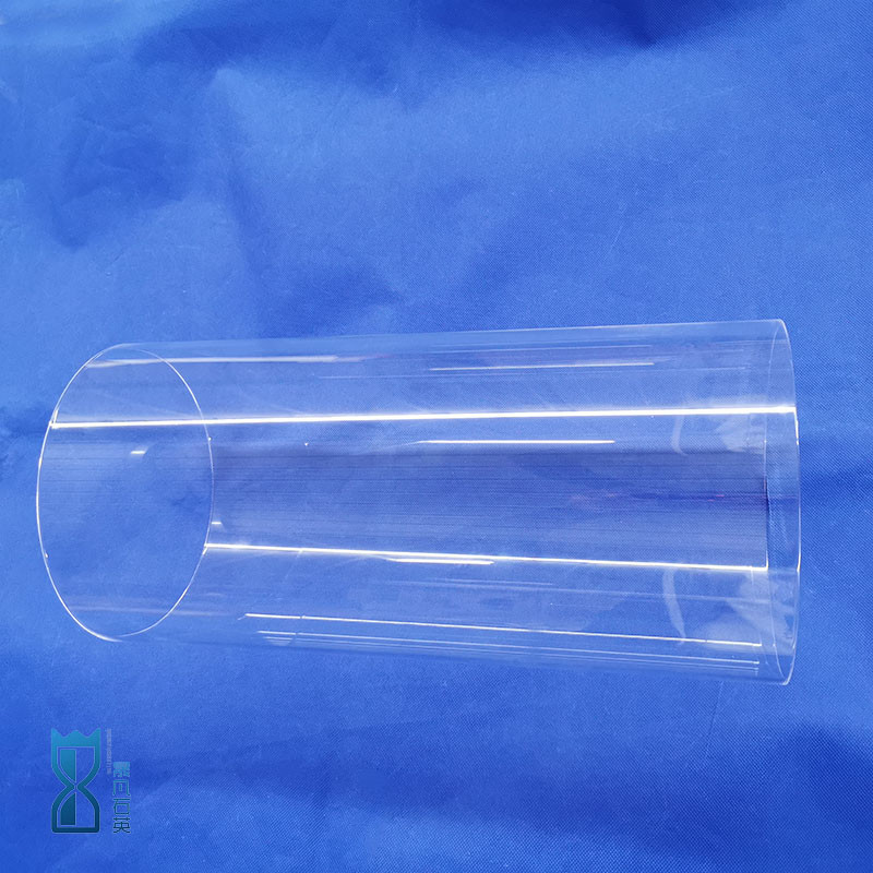 Resistance High Temperature Customizable Size Quartz Glass Tube Fused Silica Transparent Quartz Tube