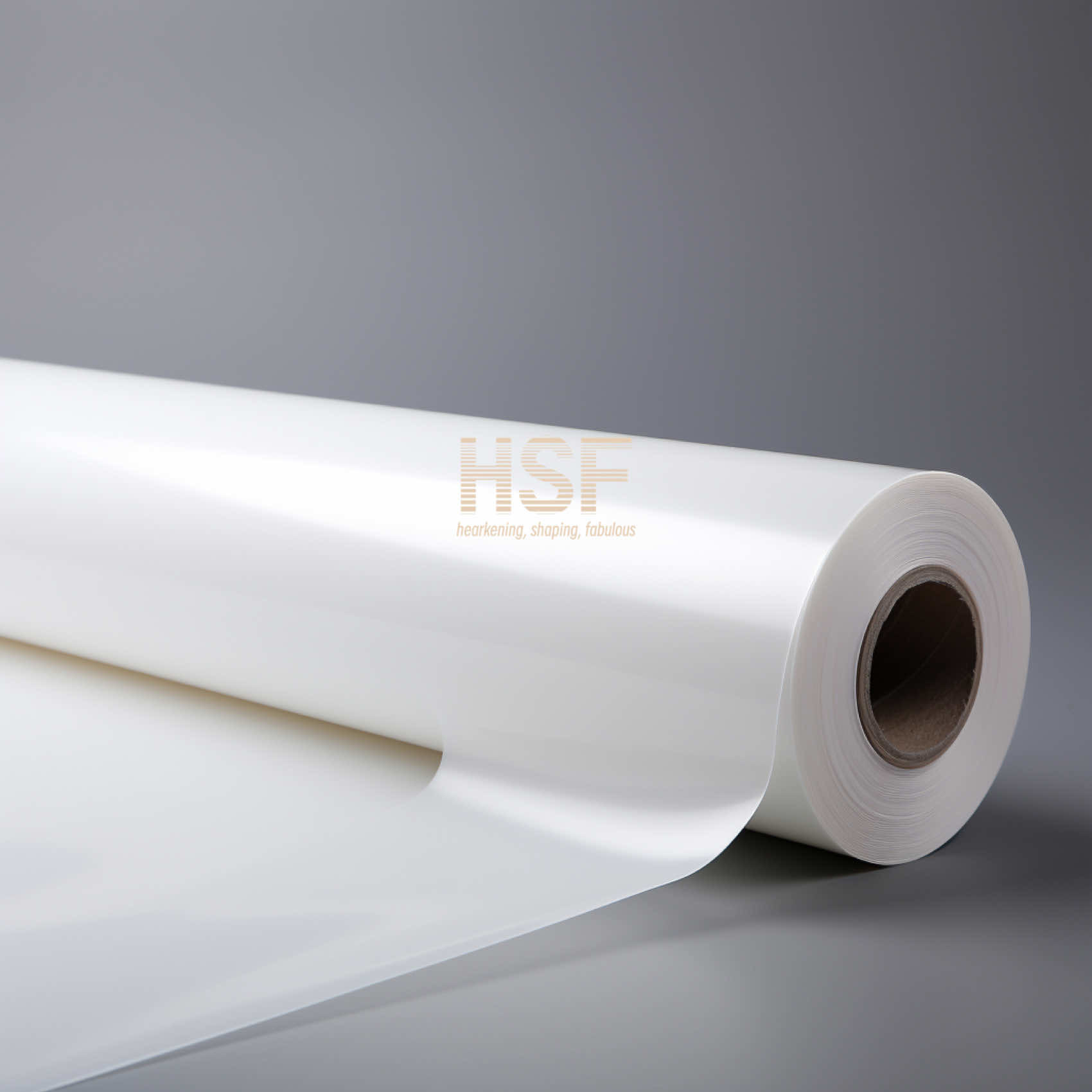 Opaque White Monoaxially Oriented Polyethylene Film 30 Micron