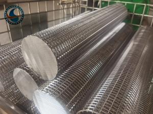 China Duplex Steel 2507 Continuous Slot Wedge Wire Pipe wholesale