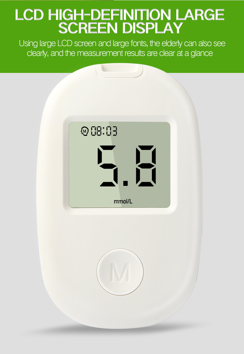 Best Qwality Safe-accu Glucometer With Test Strips Electronic Digital Blood Glucose Meter