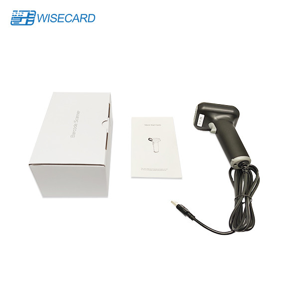 PDF417 640x480 CMOS Handheld Barcode Scanner Infrared Laser Code IP54