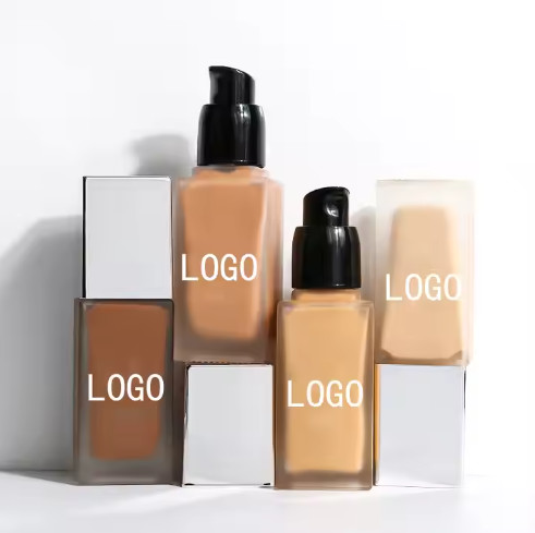 Wholesale Customized Logo Vegan Full Coverage Foundation Waterproof Oil Free