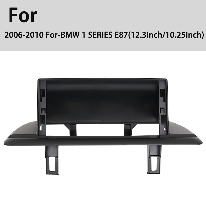 Yuecai 12.3inch Car Frame Fascia Adapter Android Radio Dash Fitting Panel Kit For Bmw 1 Series E81 E82 E87 E88 2007-2023