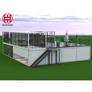 Customized Color 20ft Easy Assembled Flat Pack Container Home House with Custom