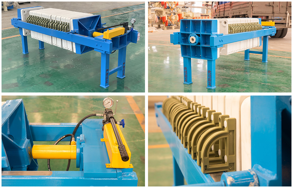 Manual filter press