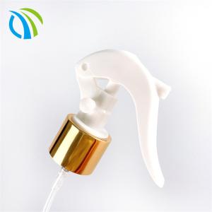 China Foaming 24mm 0.9cc Spray Nozzle Trigger Aluminum Gold Closure 28mm wholesale