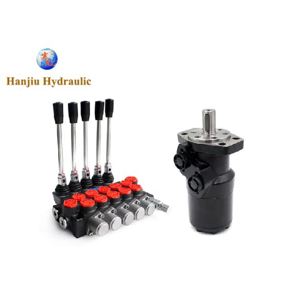 Hydraulic Monoblock Valve For Lawn Mower P40 P80 P120 Manual Control Detent Control Mobile Valve