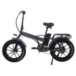 20 Inch Fat Tire Foldable Electric Bike 750W 48V 7 Speed 17AH Battery Capacity