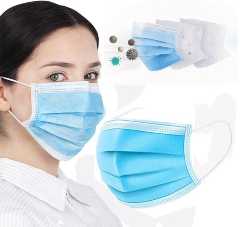 Surgical OEM 17.5*9.5cm Disposable Earloop Face Mask