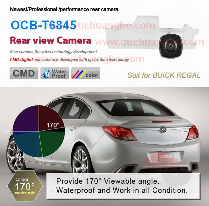 Ouchuangbo special car camera rear view backup for Buick Regal OCB-T6845