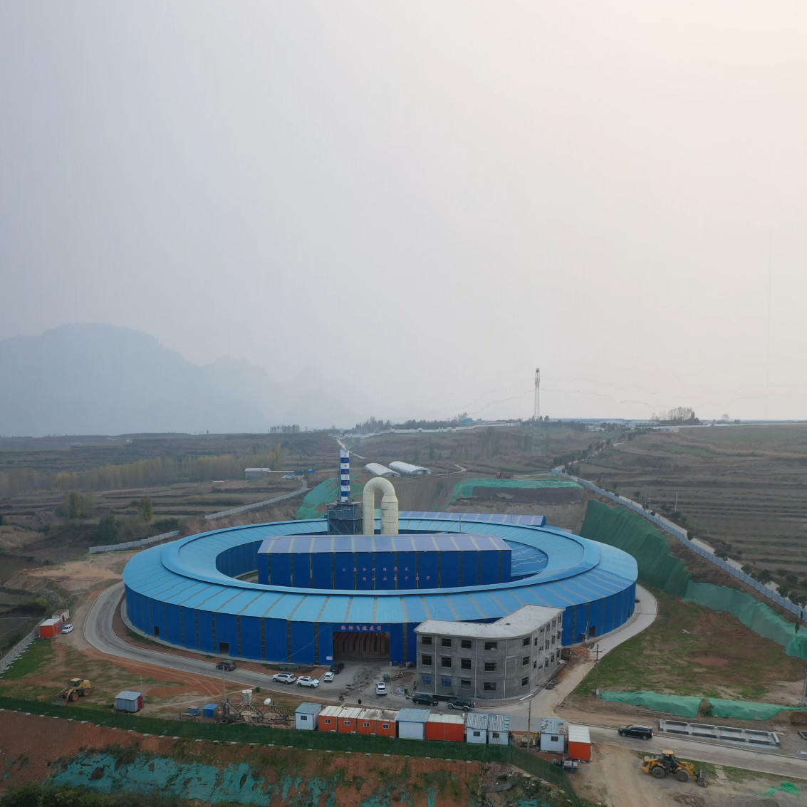 Rotary Kiln Automatic Brick Plant With ISO9001 Certification For Producing Red Clay Bricks