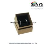 Paper Personalised Jewellery Packaging / Gift Rings Kraft Earring Boxes