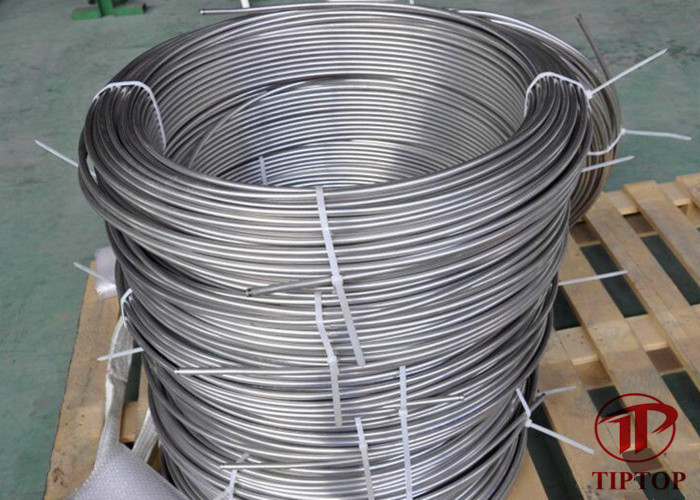 Bending Welding ASTM A269 SS316 Coiled Steel Tubing