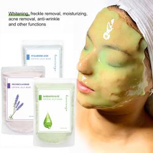China Professional Peel Off Hydro Face Mask Powder Leaves Skin Soft Revitalized 100g wholesale
