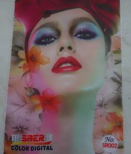 China Waterproof Satin sublimation digital printing fabric UV resistent wholesale