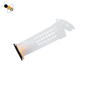 China Queen Rearing White 350g Plastic Cell Protector Cage wholesale