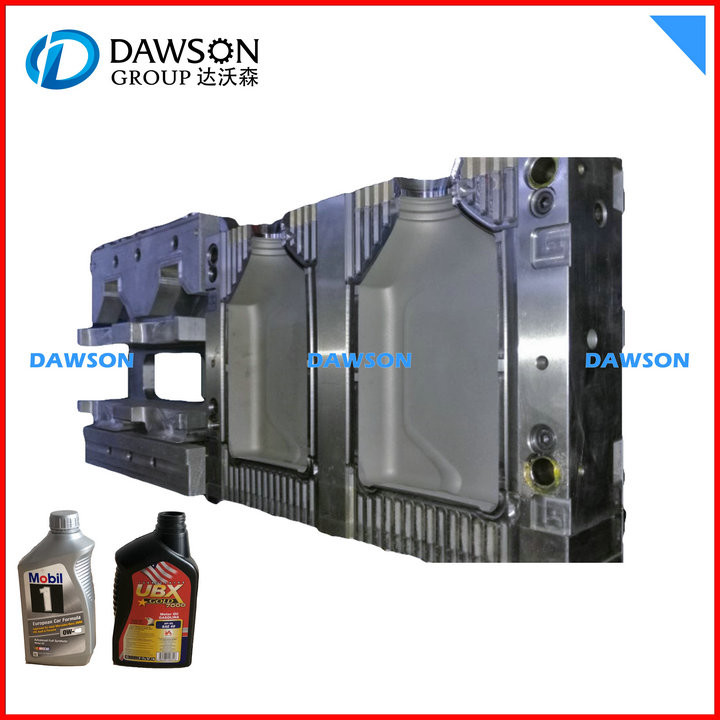 1L S136 Plastic Bottle Mould Auto Deflashing 2 Cavities HDPE Blow Molding