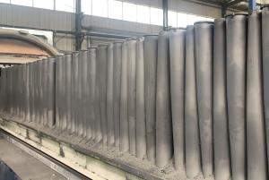 China Kiln Furnace Sintering Silicon Carbide Tube Sisic Burner Nozzle Fire Hood wholesale