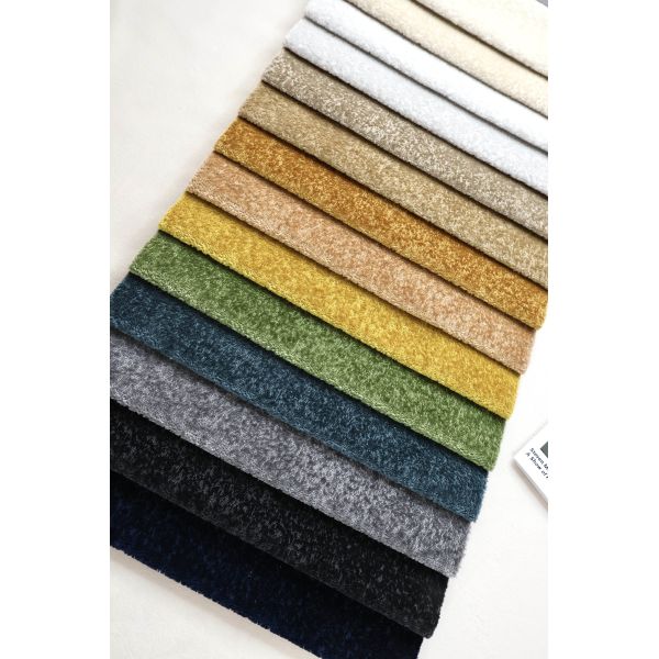 Custom-made 100% Polyester Velvet Sofa Fabric with 142cm Width and 430 GSM for Upholstery