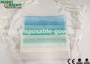 China Non Irritating Medical Nonwoven Ties Disposable Face Mask OEM wholesale