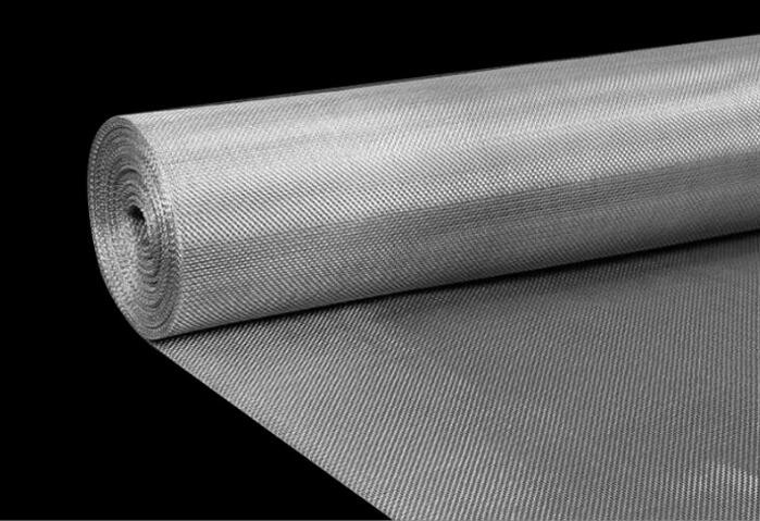 Acid Resisting 304 Stainless Steel Mesh Roll Square Metal Woven Sieving Screen Filter Netting