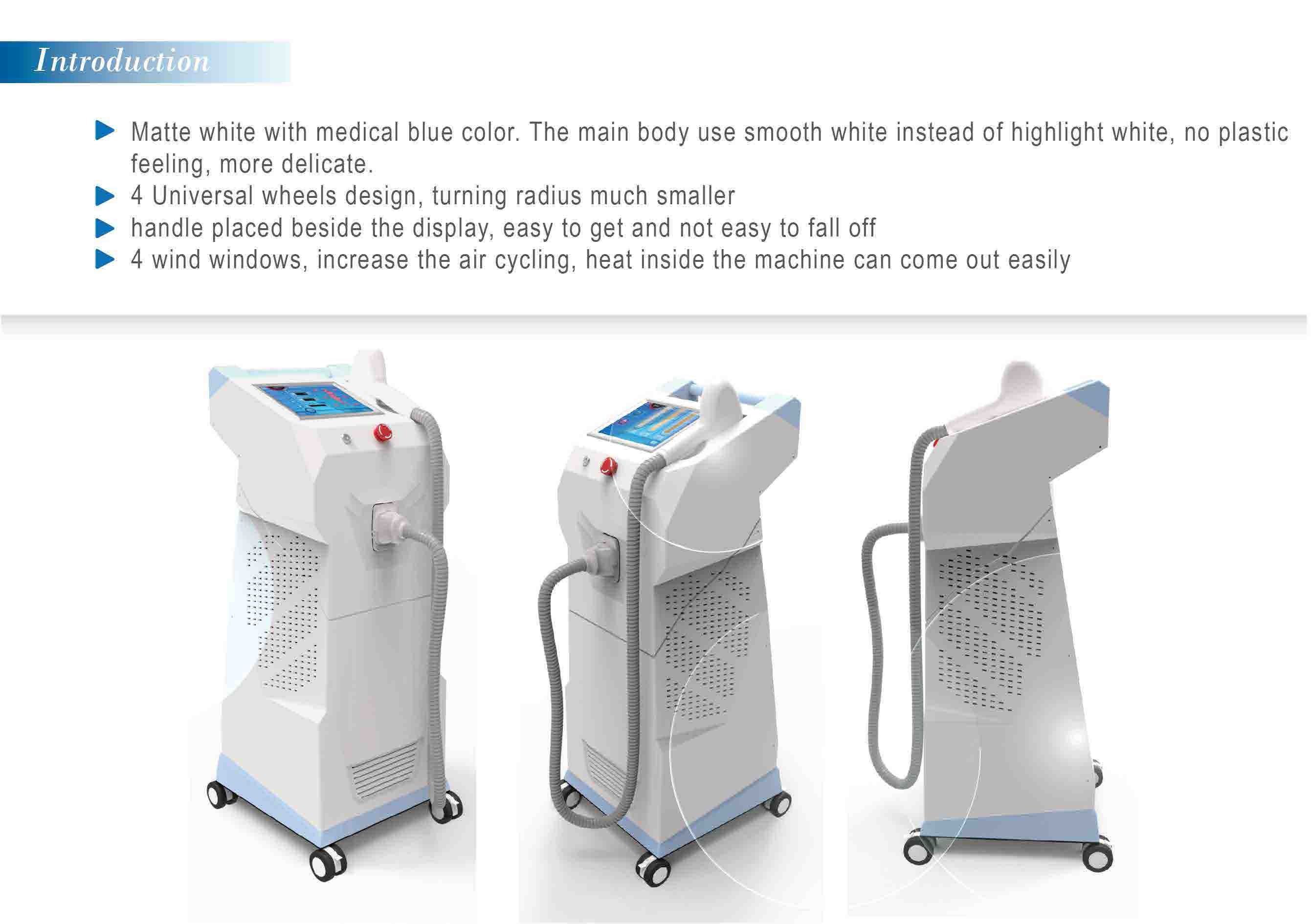 Alexandrite laser 755nm hair removal equipment professional laser hair removal